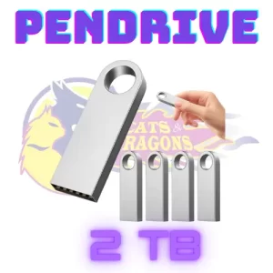 Mini pendrive de 2 TB