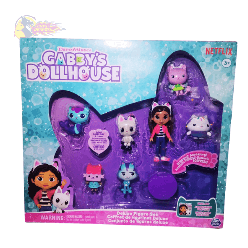 Set figuras deluxe Gabby dollhouse juguetes