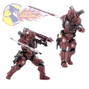 Red Blade – 1st Steel Legion Figura de colección – Cats&Dragons