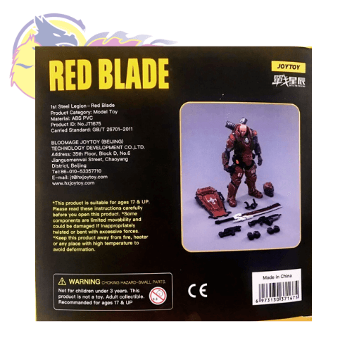 Red Blade 1st Steel Legion figura de accion