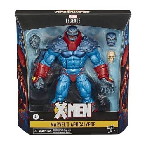 Figura Marvel Legends Series Deluxe – Apocalypse, 20 cm de altura. Articulada, con detalles precisos y accesorios exclusivos. Ideal para coleccionistas de Marvel.