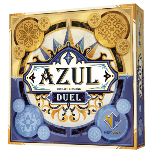 Descubre las imágenes de Azul Duel, el emocionante juego de mesa de estrategia para 2 jugadores. Conoce sus hermosos componentes, tablero y fichas en esta galería visual única.