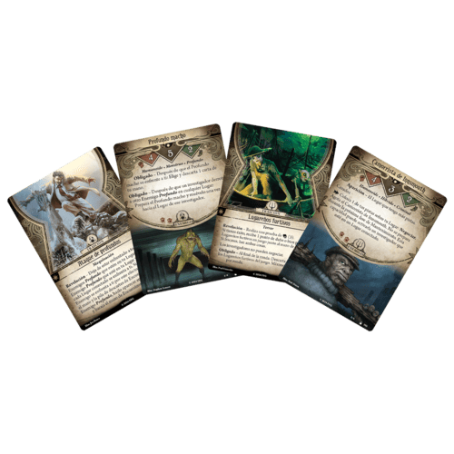 Descubre La Conspiración de Innsmouth, una expansión de campaña para Arkham Horror LCG. Vive el misterio, el horror y la estrategia mientras desvelas secretos en el pueblo de Innsmouth. ¡Hazte con ella y disfruta de la experiencia más aterradora!