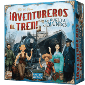 Aventureros al Tren: La Vuelta al Mundo juego de mesa en Ñuñoa – Cats&Dragons