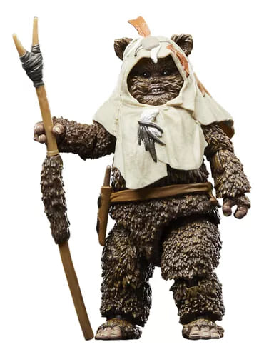 "Figura de acción de Paploo Star Wars 40º aniversario - Edición especial de colección Ewok."