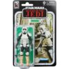 Figura Biker Scout 40º aniversario de Star Wars: El Regreso del Jedi, parte de la serie Black Series. Con detalles auténticos, bláster y empaque exclusivo, ideal para coleccionistas y fanáticos de la saga.