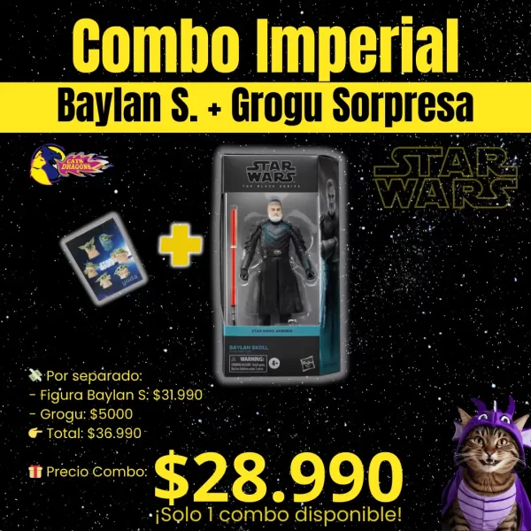 Combo Imperial con Baylan y Grogu – Sorpresa del Día del Niño – Cats&Dragons