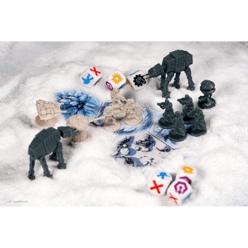 Miniatura Juego de mesa Star Wars: La Batalla de Hoth con miniaturas, tablero y ambientación del Imperio contraataca. Cats&Dragons.