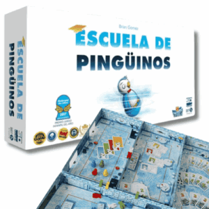 Juego de mesa Escuela de Pingüinos disponible en CatsDragons