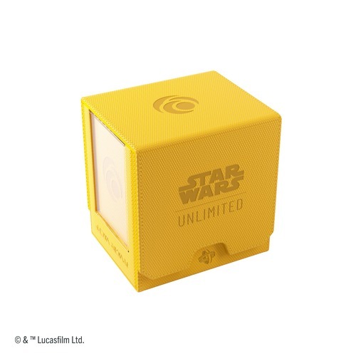 Caja para cartas Twin Suns amarilla