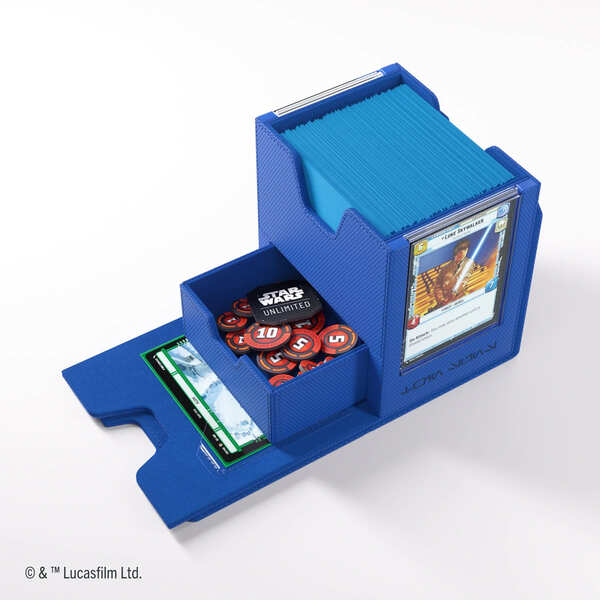 Caja para cartas Star Wars Unlimited Twin Suns azul