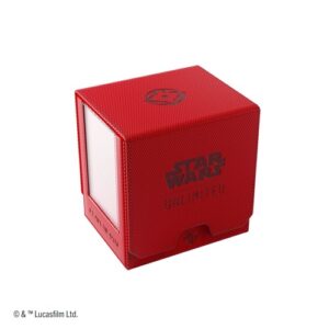 Deck box rojo Star Wars Unlimited protección mazo