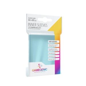 Fundas internas para cartas GG BGG Inner Sleeves paquete de 100 protectores para cartas TCG