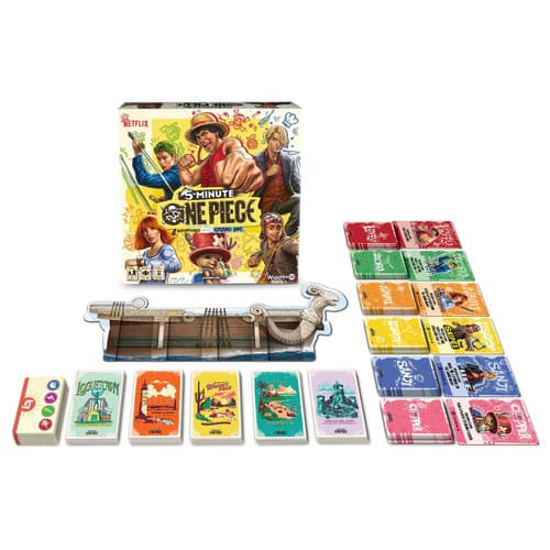Juego de mesa 5 Minute One Piece cooperativo en tiempo real basado en One Piece