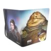 Álbum Star Wars Unlimited 18 Pocket con diseño de Leia Organa y Jabba para cartas coleccionables