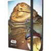 Álbum Star Wars Unlimited 18 Pocket con diseño de Leia Organa y Jabba para cartas coleccionables