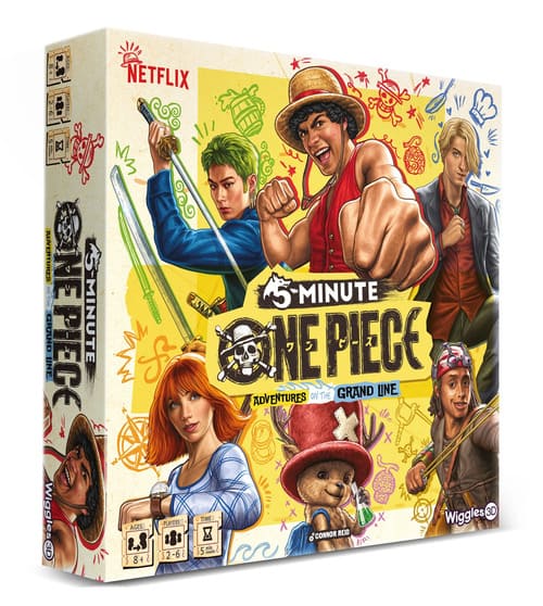 Juego de mesa 5 Minute One Piece cooperativo en tiempo real basado en One Piece