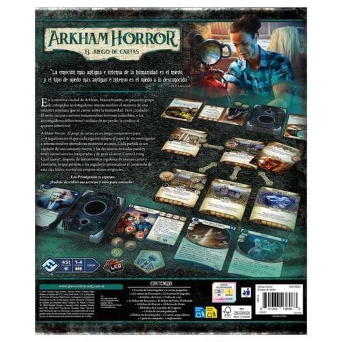 Arkham Horror LCG Core Set 2026 juego de cartas cooperativo