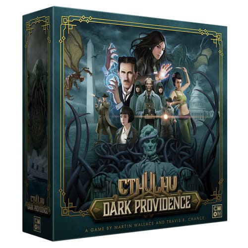 Cthulhu Dark Providence caja principal del juego de mesa